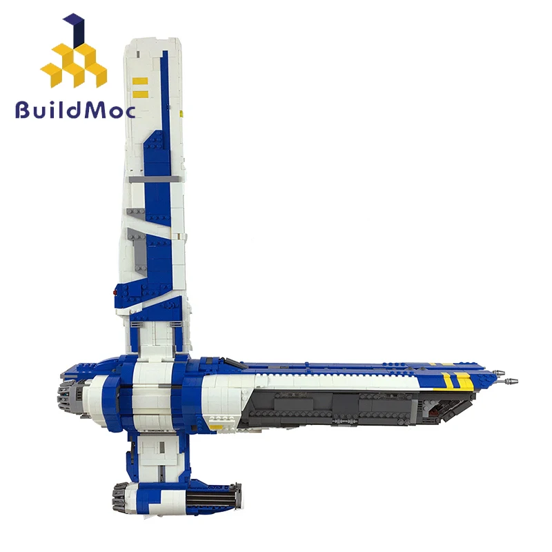 Buildmoc истребители космических войн набор строительных блоков Stinger Mantis MOC Наборы