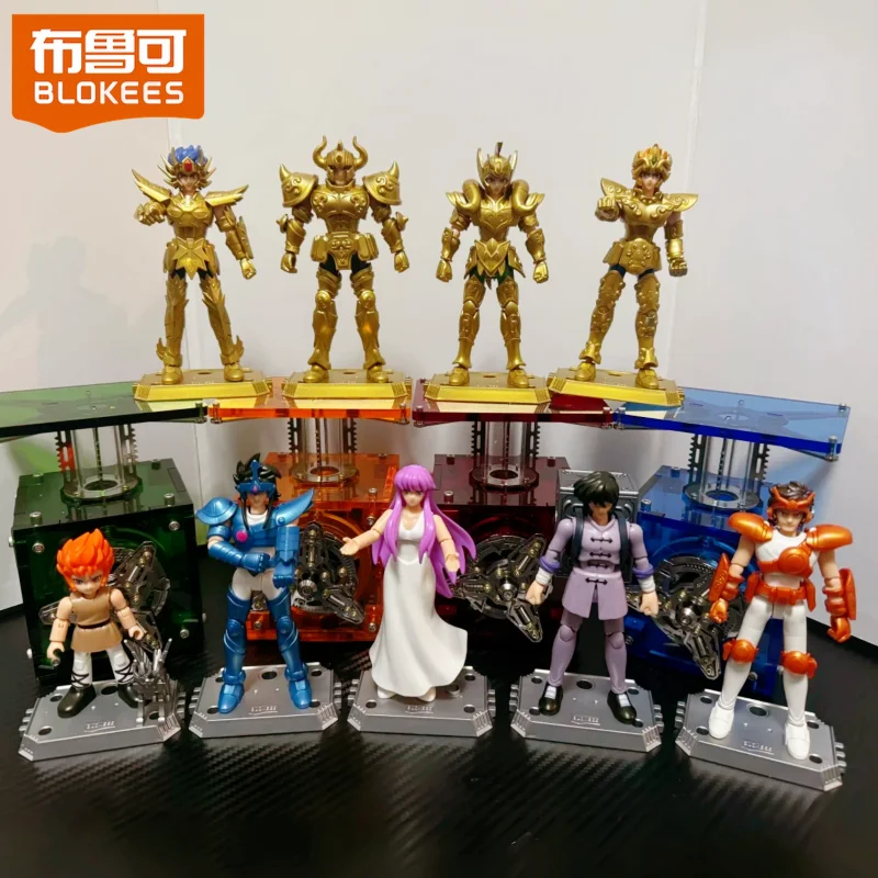 Фото Фигурка Blokees Saint Seiya Galaxy Version Vol.3 Афина Саори Кидо в наличии, модель аниме-персонажа, подарок на день рождения для фанатов аниме №2