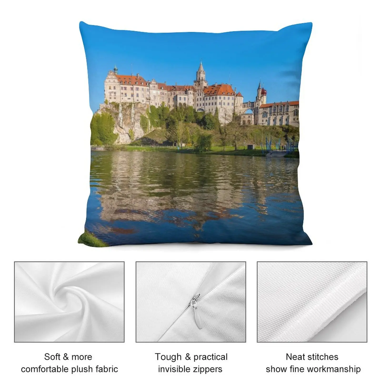 Hohenzollern Castle в Sigmaringen Германия декоративная подушка подушки для детей домашнего