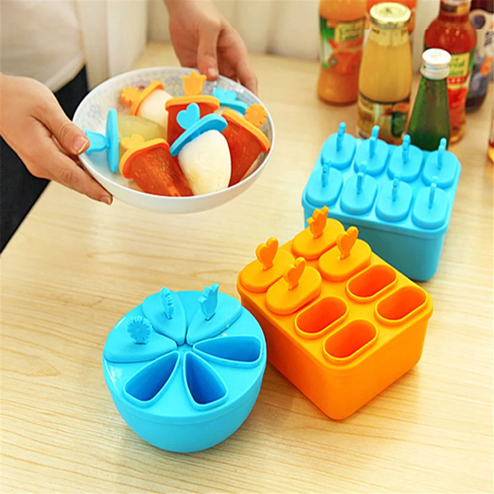 

Ice Cream Mold Ice Mould Handmade Dessert Popsicle Mold For Kitchen Freezer Fruit Ice Cube Maker Reusable Forms For Ice Cream
