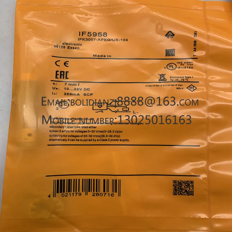 Оригинальный датчик приближения IF5957 IF5958 IF5994 IF5997 IF5798