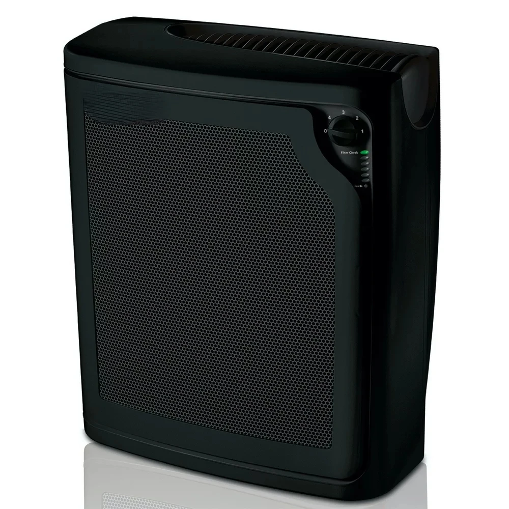 

Console Air Purifier with Filter Progress and Quiet Operation, Large Room - Black (HAP8650B-NU-2)