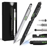 7 in1 10 in 1 multi tool pen kit handheld screwdriver ballpoint pen multifunctional measure tech ruler touch screen stylus