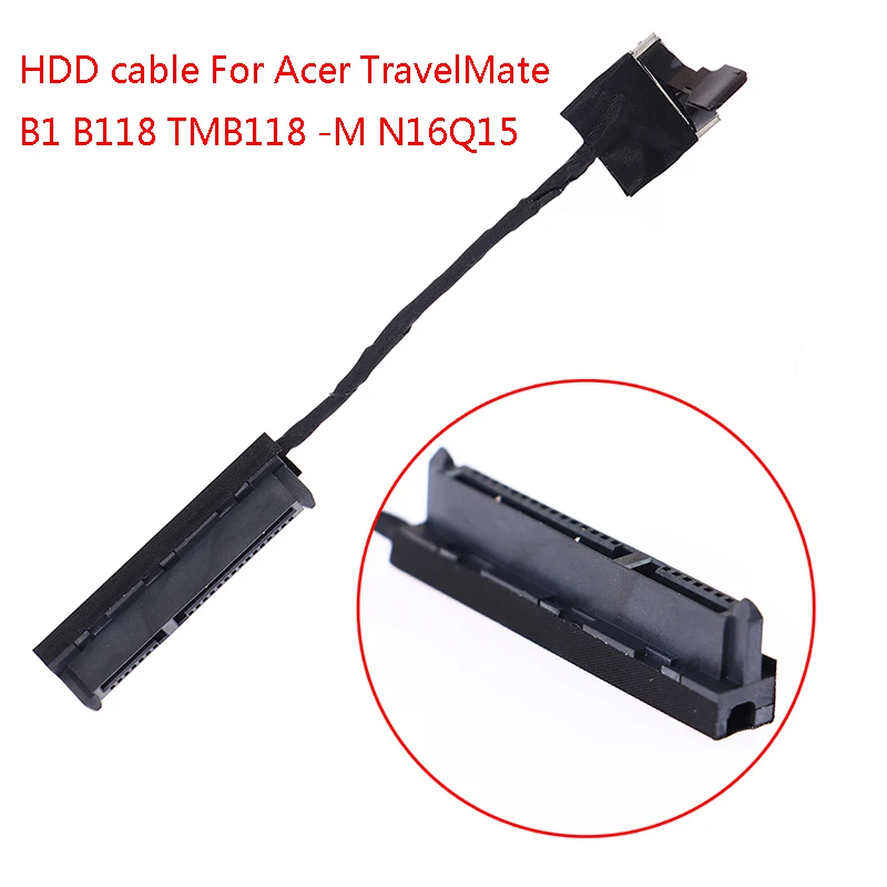

Кабель жесткого диска 11 см для ноутбука Acer TravelMate B1 B118 TMB118 -M N16Q15, SATA, жесткий диск HDD, гибкий кабель 1 шт.
