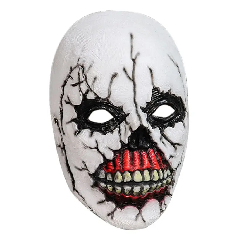 

3D Horror Scary Smiling Clown Mask Latex Halloween Costume Cosplay Props for Men
