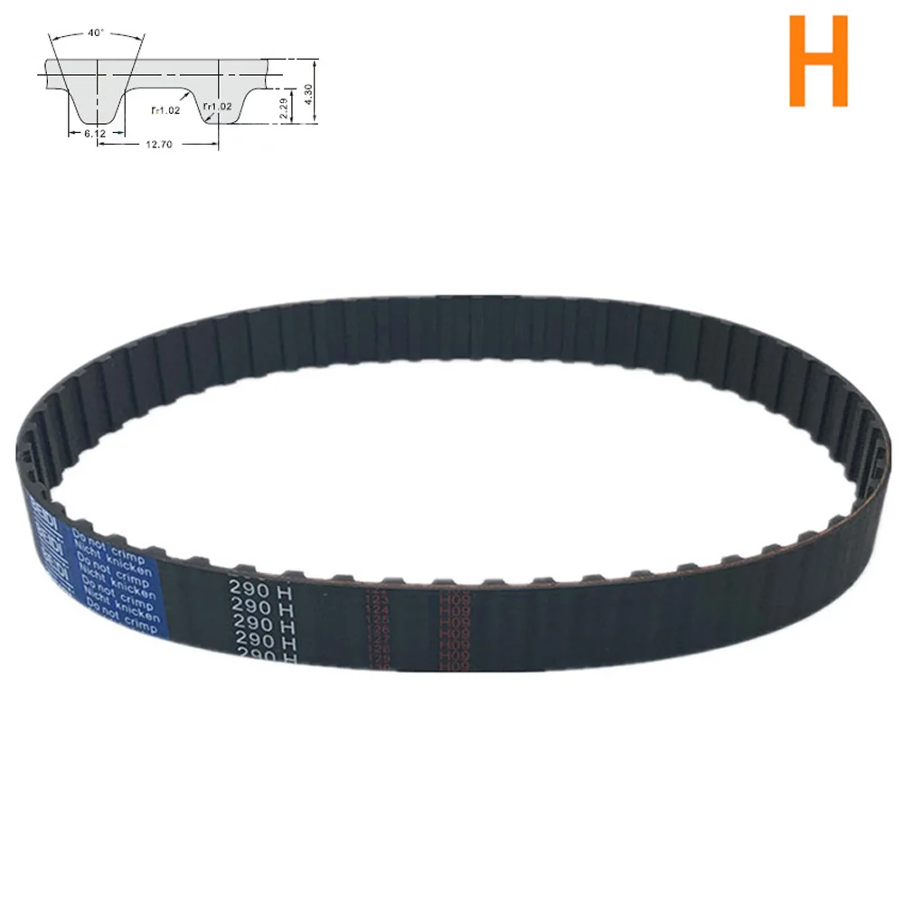 

145H-260H Pitch 12.7mm Timing Pulley Belt Close Loop Rubber Timing Belts Width 20mm 25mm 38mm 50mm Synchronous Belt