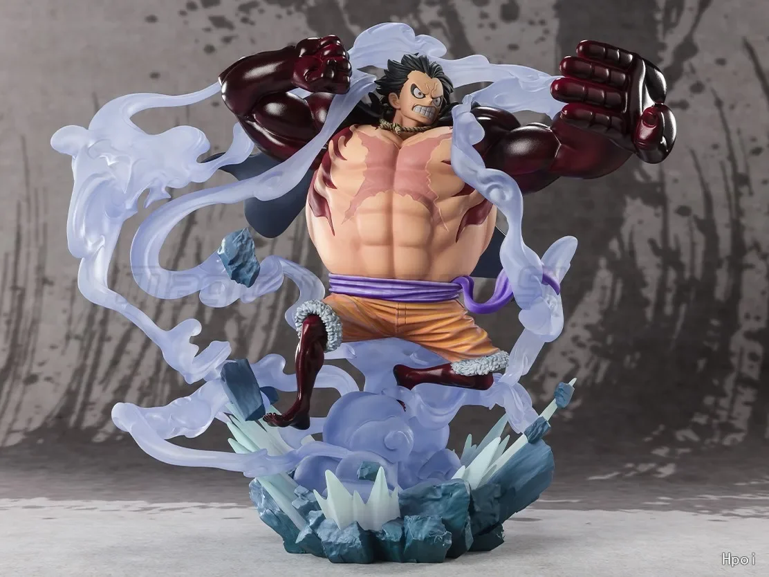 Фото 【MT】BANDAI Figuarts ZERO EXTRA BATTLE ONE PIECE Monkey D. Luffy Fourth Gear Three Captains Onigashima Аниме-фигурка №3