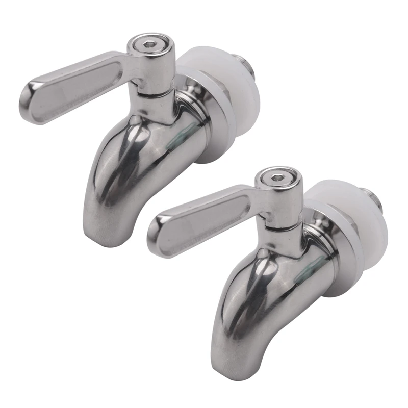 

Hot SV-2X Stainless Steel Faucet Tap Draft Beer Faucet For Home Brew Fermenter Wine Draft Beer Juice Dispenser Drink