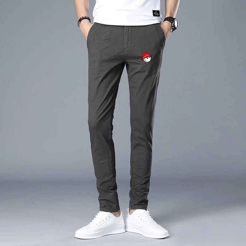2023 New Spring Summer Autumn Men's Golf Pants High-quality Elastic Fashion Casual Breathable Trousers Men's Golf Clothing