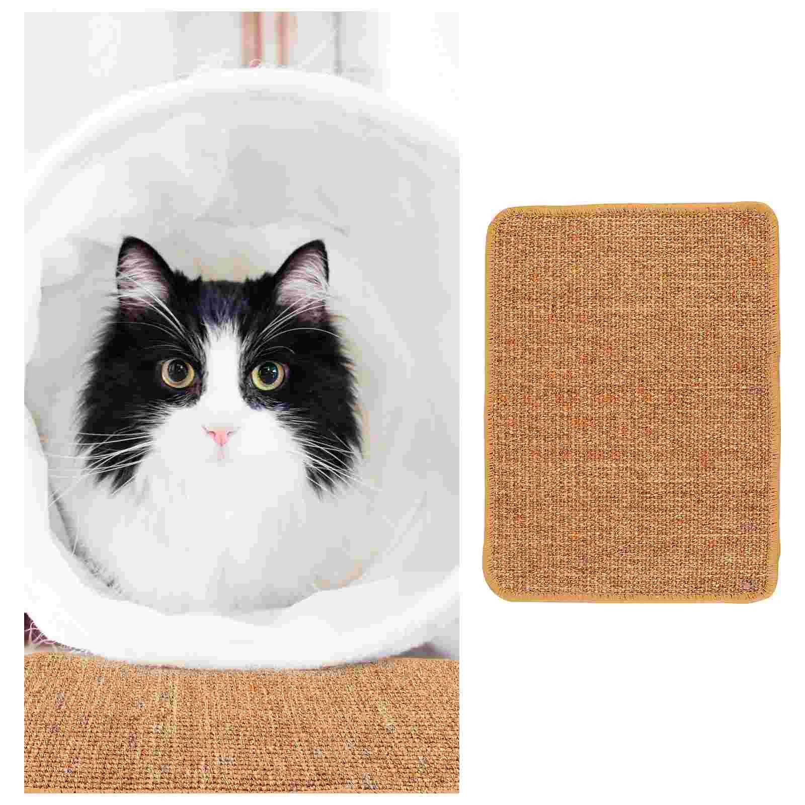 

Kitten Scratch Pad Table Leg Protectors Cat Exerciser Mat Cat Sofa Protector Cat Scratching Mat Ripple Cat Sisal Mat