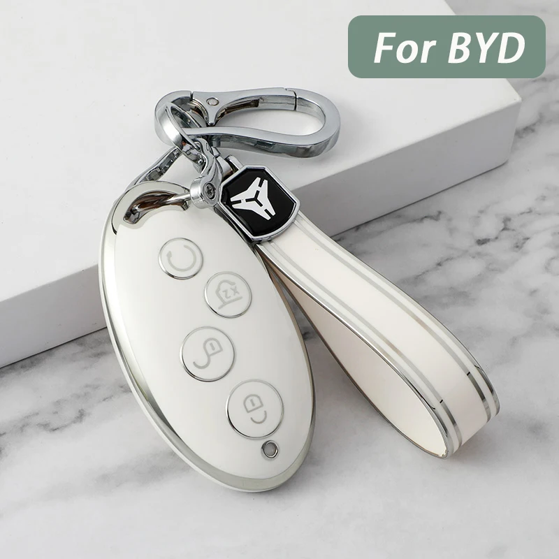 

Чехол из ТПУ для BYD Song Max Yuan S7 Qin 80, держатель для автомобильного стайлинга, защитные аксессуары для ключей