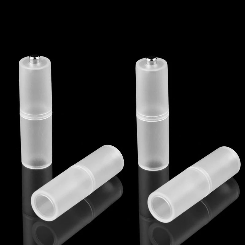 

4X Battery Adapter Convertor Size AAA R03 to AA LR6 + Plastic Box Dropship