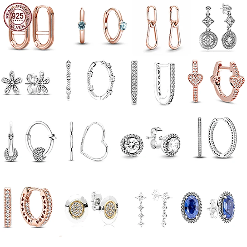 

Женские серьги-гвоздики из серебра 100% пробы