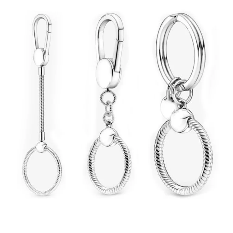 

pandora O-shaped fashion key deduction S92 moment autumn new jewelry momentsdiy hanging ring accessories