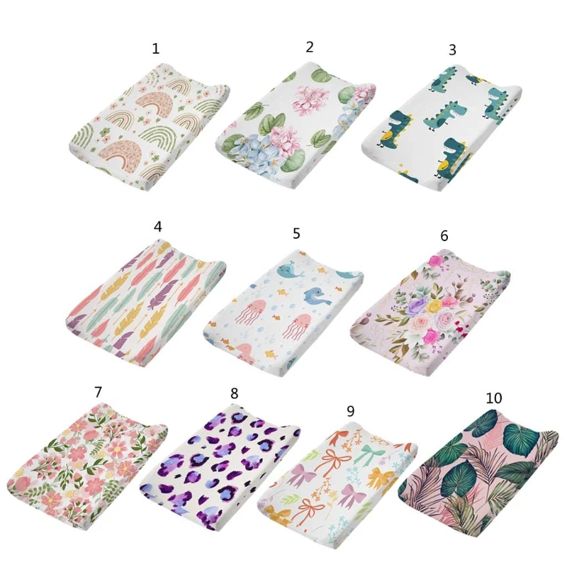 

Baby Changing Pad Cover Diaper Change Table Sheet Stretchy Changing Mat Cover