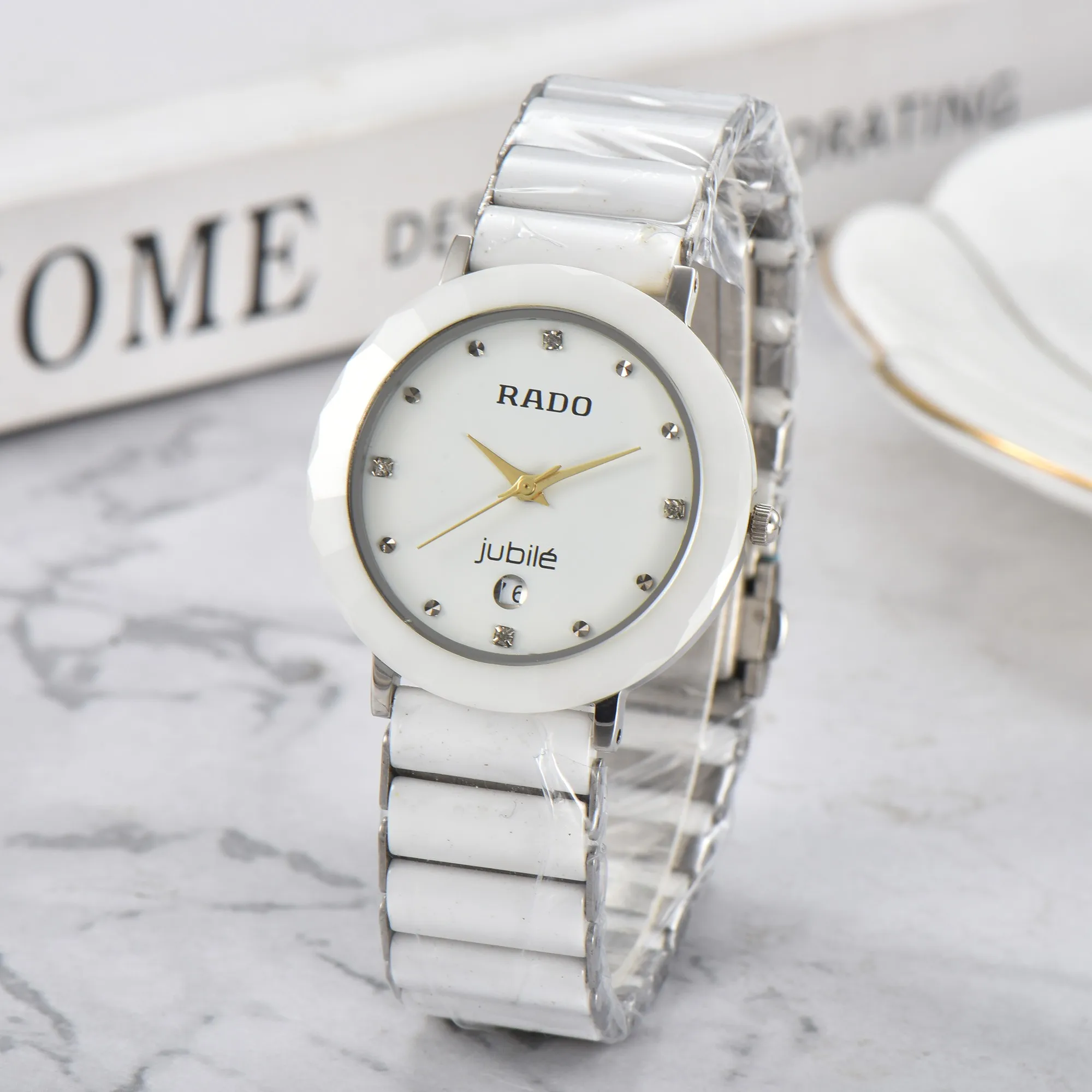 

Top Rado Original Brand Watches Ladies Ceramic Fashion Simple Women Watch High Quality Sports AAA Male Clocks