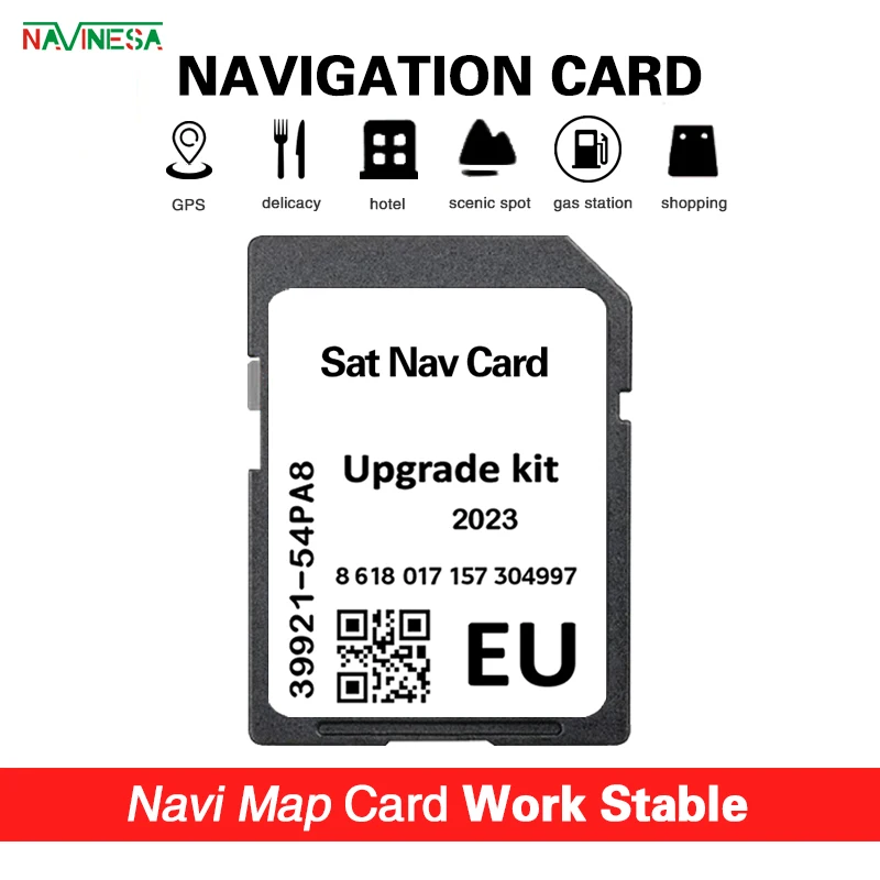 Для Suzuki SX4 CROSS AFTER FACELIFT 2016 2021 навигация SD карты GPS 16 ГБ карта памяти Европа IGNIS