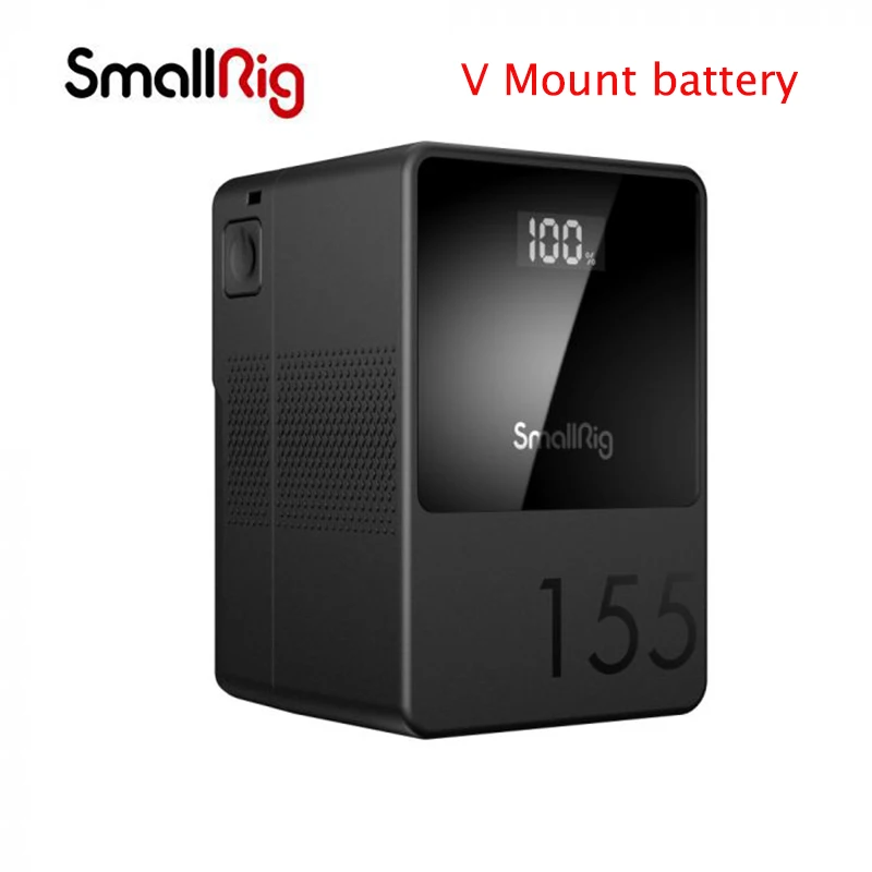 

SmallRig Mini V Mount Battery 50Wh OLED Display USB-C PD Fast Charging For Camera Camcorder Monitor Video Light VB50 VB99 VB155