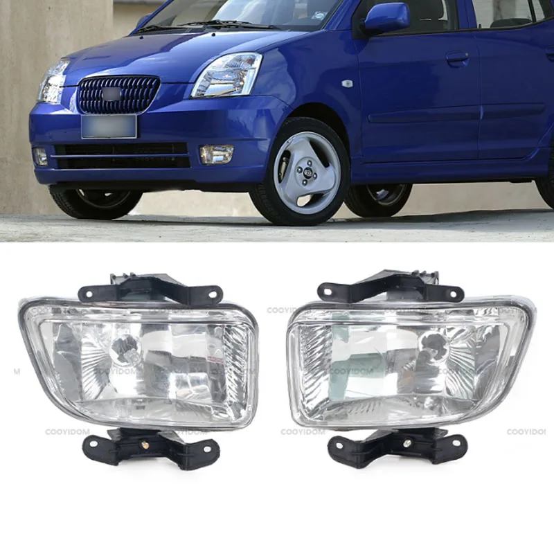 Фото Противотуманная фара DRL для Hyundai Getz 2002 - 2005 для хэтчбека KIA Morning Picanto 2004 - 2007 2212009R-UE 922021C000 №1