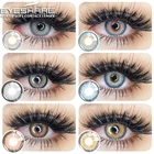 2 шт., контактные линзы для глаз, естественного цвета