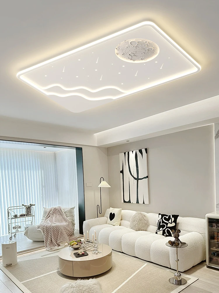 

ModernLED Ceiling Lamp is Used for Dining Room Bedroom Foyer Kitchen Gold White Light 3-Colors Remote Control Lamp Decoration