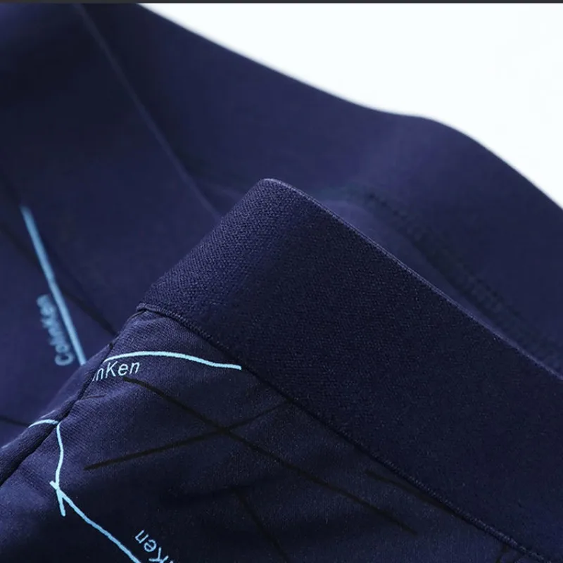 4Pcs/Lot Men's Underwear Panties Fashion Printed Boxer Shorts Male Breathable Sexy Underpants Comfortable Underwear Boxer