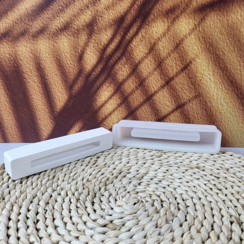 Силиконовая форма прямоугольная для изготовления подсвечника Прямая распродажа