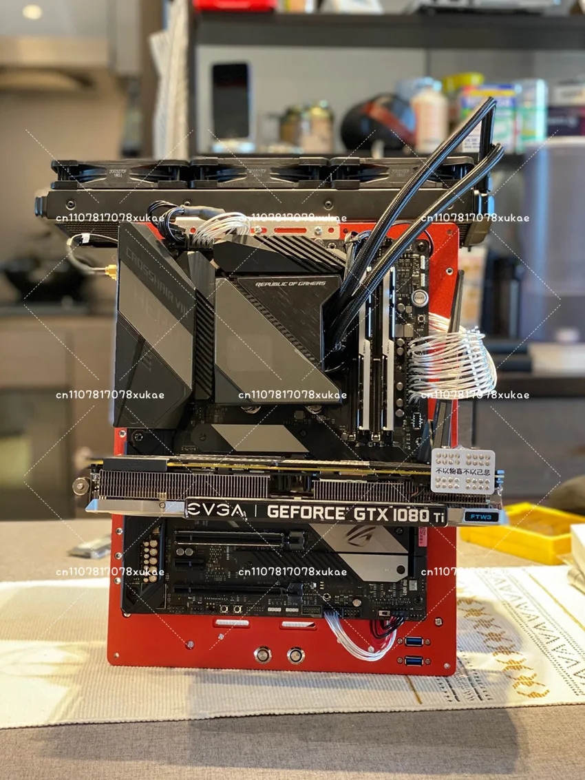 Фото Корпус для ПК Open Air Test Bench Mini ITX MATX ATX с USB 3.0 и поддержкой водяного охлаждения DIY №5