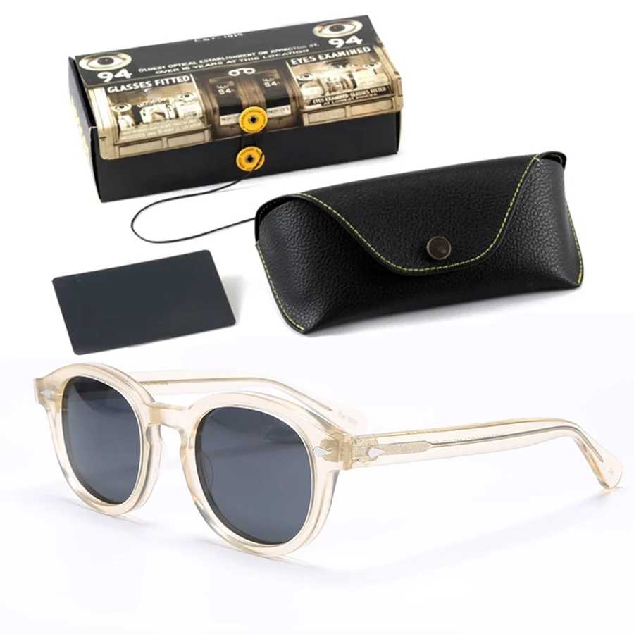 Фото Johnny Depp Polarized Sunglasses Men Women Luxury Brand Designer Lemtosh Style Sun Glasses For Male Female Oculos №1