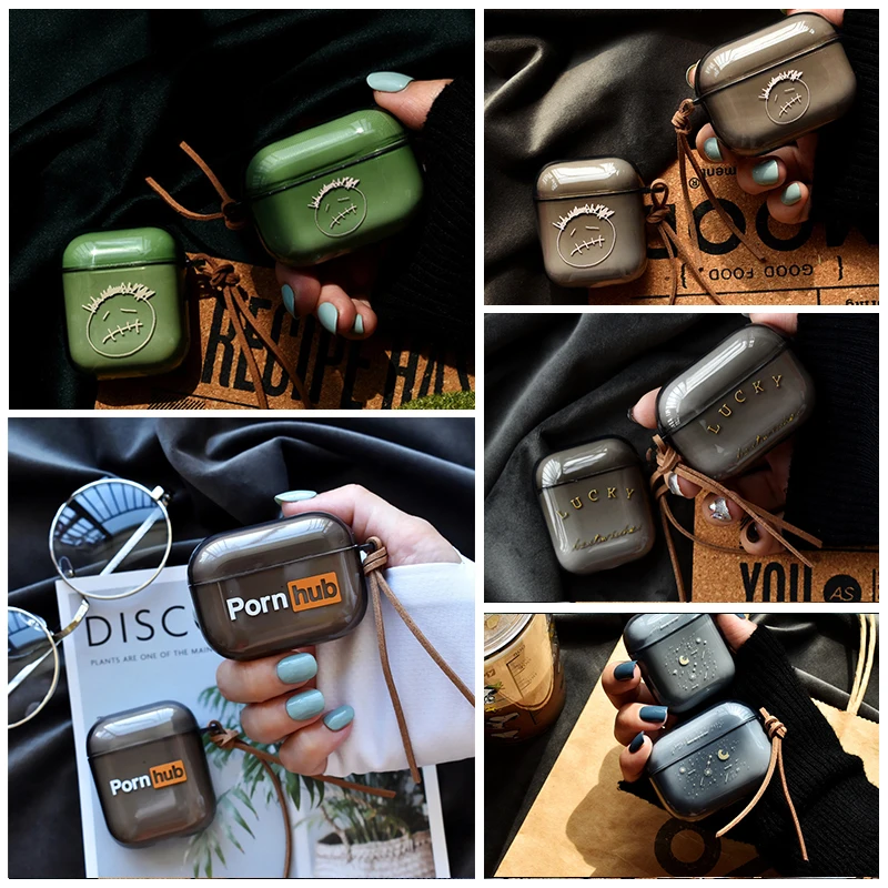 

Creative Cover for Airpods Case for AirPods 2 Pro Case Airpod Protective Skin Charging Box Sleeve Airpods 3 Cover Soft Cartoon