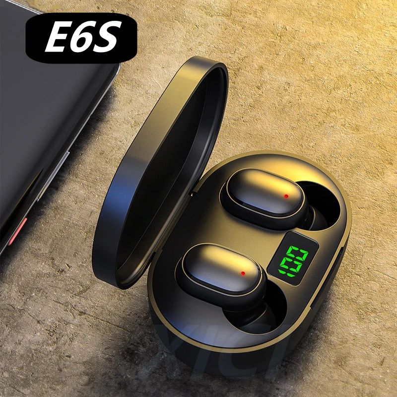 TWS E6S Fone Bluetooth-наушники Air Pro беспроводные наушники для шумоподавления гарнитура с микрофоном Handsfree наушники Lenovo