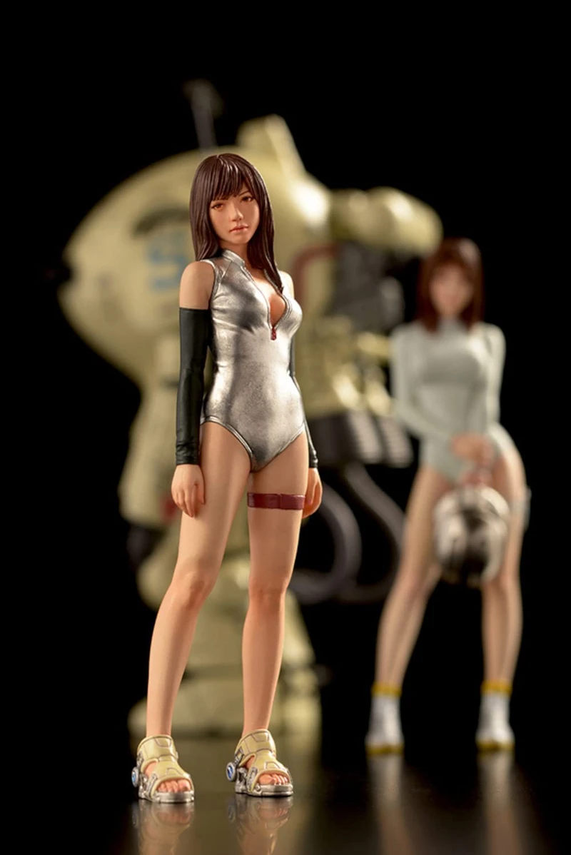 

Статуэтка из смолы, строительный комплект GK 1/20, Японская Школьница, версия 2, GK, красивая девушка, неокрашенный гаражный комплект, аниме