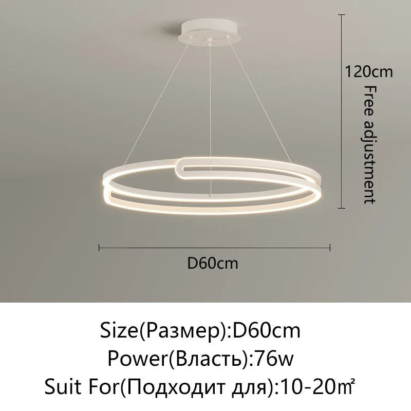 

KAGU светодиодная круглая люстра