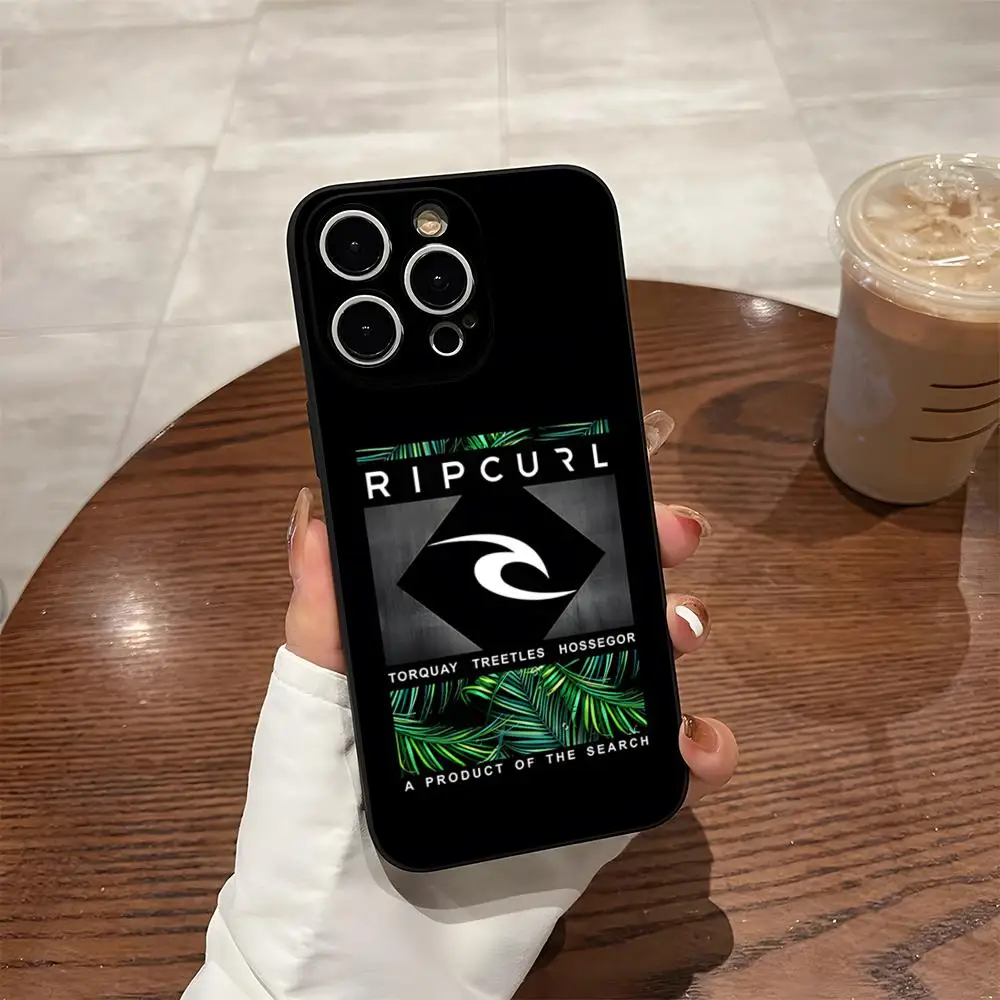 Чехол для телефона Blue Water Surf Beach Rips Curls 15 Pro Max Iphone 14 Plus 13 16 12 Mini 11 Xr X Xs 8 7 задняя крышка