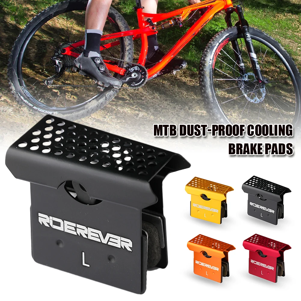 

High Quality MTB Bicycle Brake Pads Metal Dustproof Heat Dissipation Cooling Brake Pad For Shimano SLX/XTR/DEORE/DEORE XT