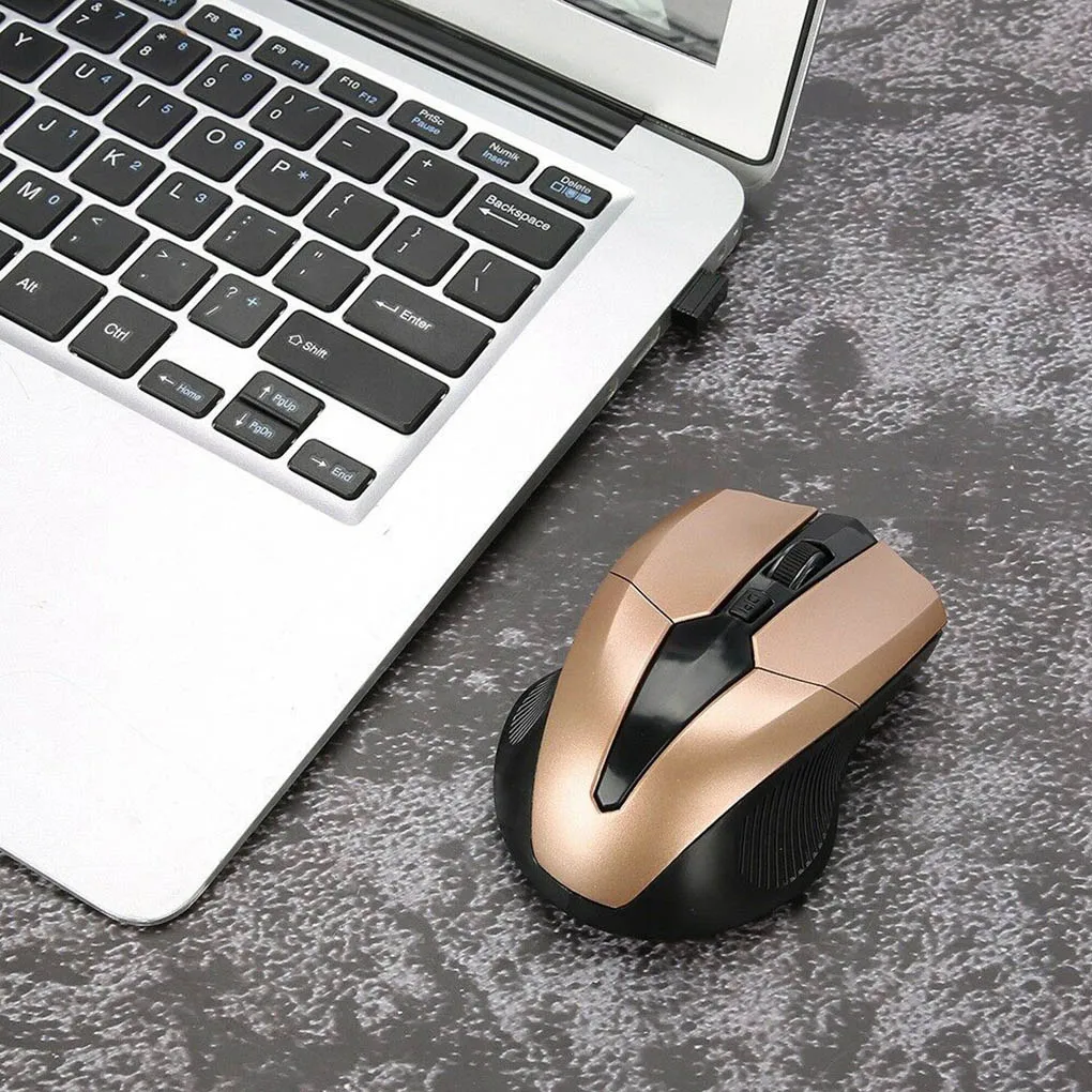 

Portable Wireless Gaming Mouse Wireless Mouse 319 2.4Ghz Adjustable 1200DPI Optical Home Office Game Mice for PC Computer Laptop