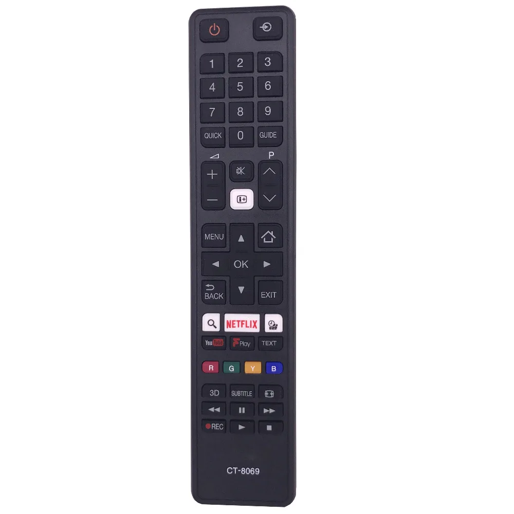 Умный пульт дистанционного управления для Toshiba 4K, универсальный 43L3653DB 49U6663DB 65U6663DB 55U5766DB