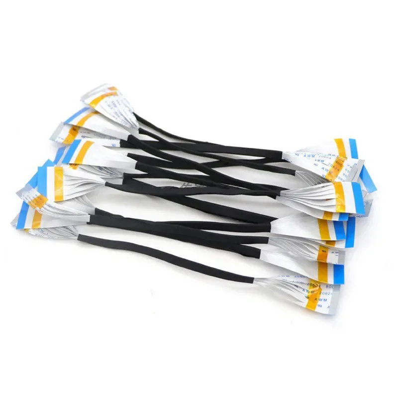 2 шт. гибкий плоский кабель FPC FFC AWM 20624 80C 60 В VW-1 A/B Тип 0 5 мм 100/150/200/250 22P/24/26/30/34/36/38/40 Pin