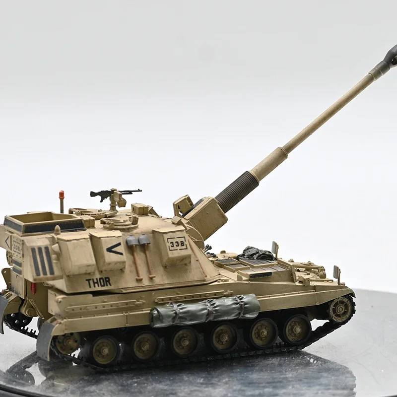 Литье под давлением в масштабе 1:72 Британский самоходный корпус AS90 155 мм