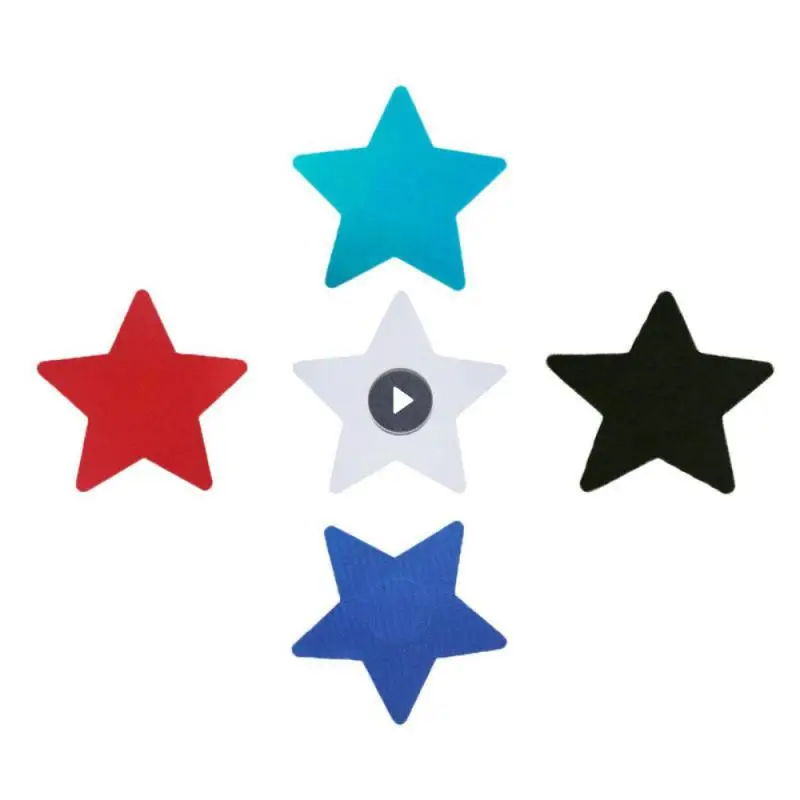 Женская накладка на грудь, Одноразовая, в форме звезды, цветная ...