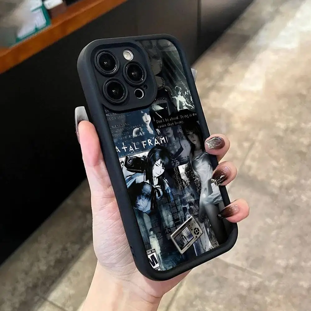 Фото Чехол F-Fatal F-Frame для iPhone 11, 12, 13, 14, 15, 16, 17, Max, Pro, Plus, Air, Mini с защитой объектива, черный, мягкий, силиконовый №3
