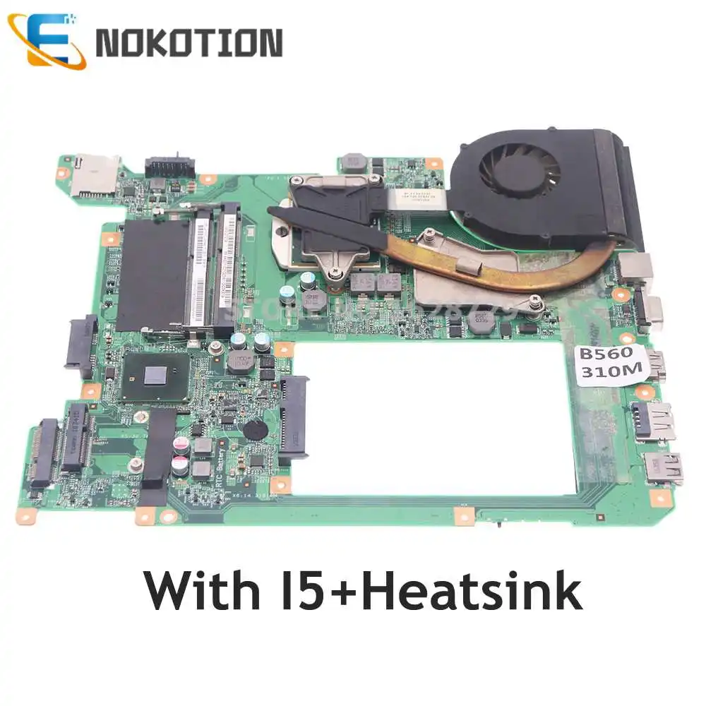 Материнская плата NOKOTION для ноутбука Lenovo IdeaPad B560 48 4jw06. 011 10203-1 LA56 MB HM55 G 310M графика с