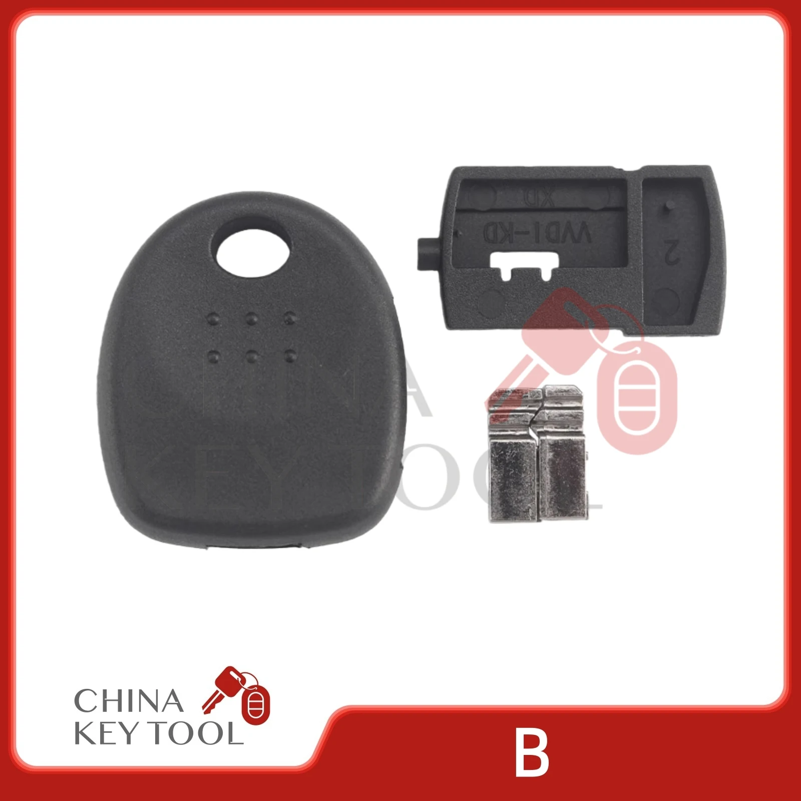 

Универсальная ручка для среднего ключа, заготовка для ключа, работает с KD KEYDIY VVDI, заготовка для ключа для Audi Honda Toyota Peugeot VW Hyundai Kia