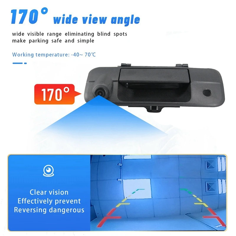 Камера заднего вида 690-0c051 для Toyota 07-13 Tacoma 2016-2018