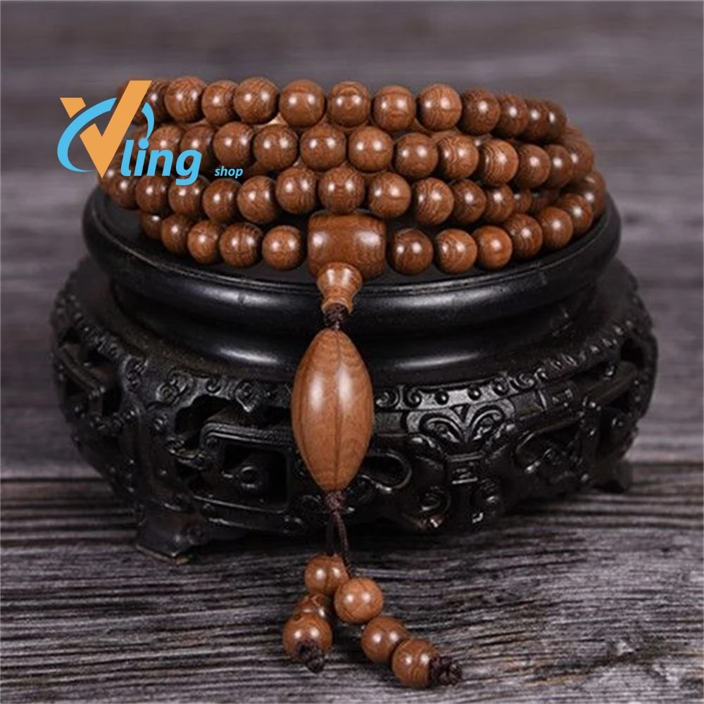 

108 Beads of Natural Sandalwood Retro Best Selling Trending ProductsBohemian Bracelets For Women Personalized Gift Dropshipping