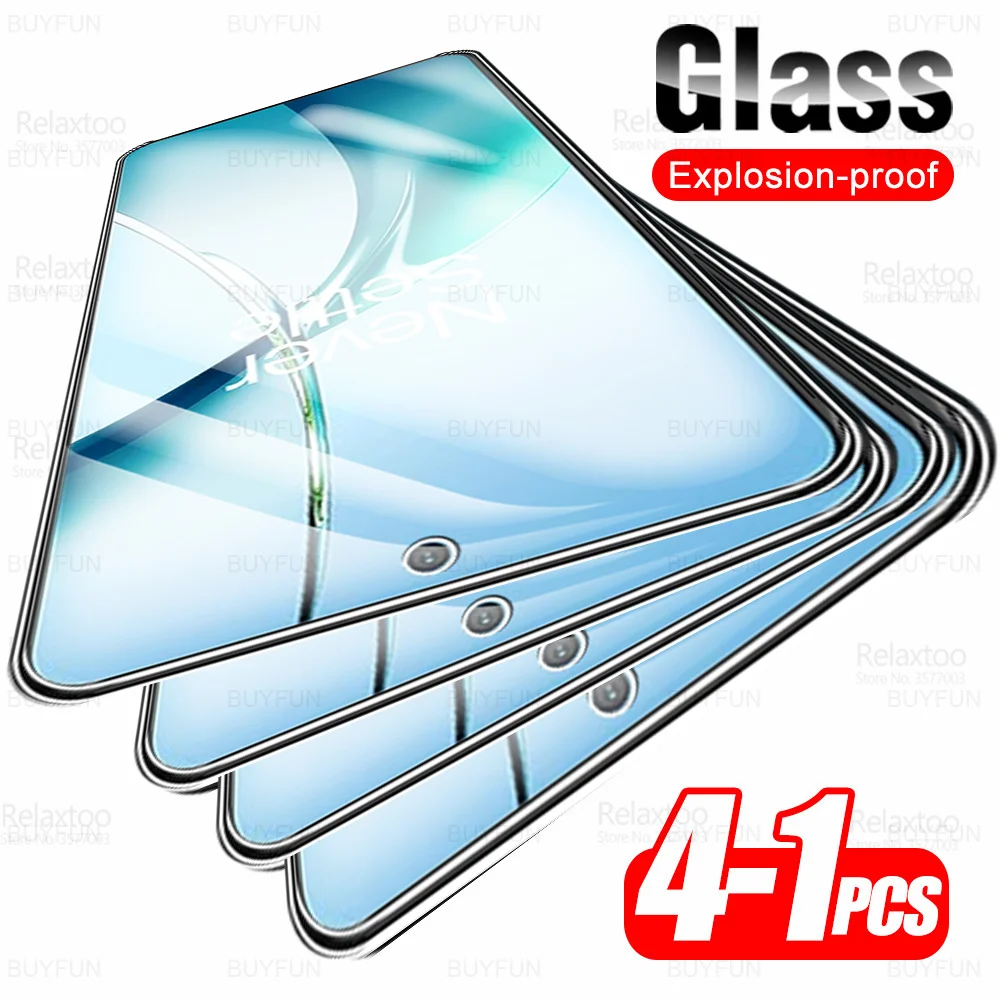 Закаленное стекло с полным покрытием для OnePlus Nord CE4 Lite NordCE4 светильник CE 4 CE4Lite