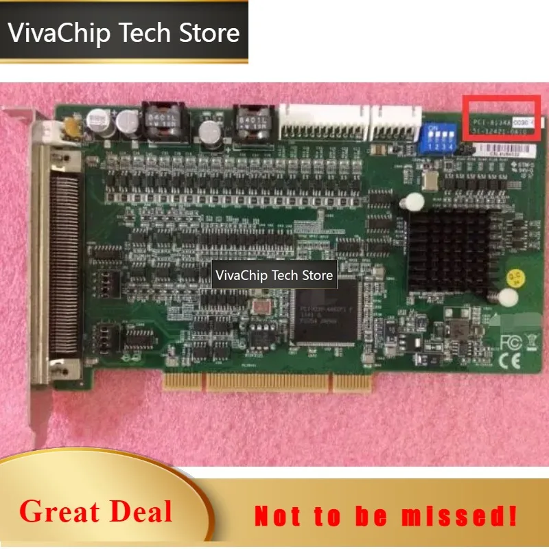 Фото Контроллер движения VivaChip TechPCI-8134A 4-осевой, 100% исправен №1