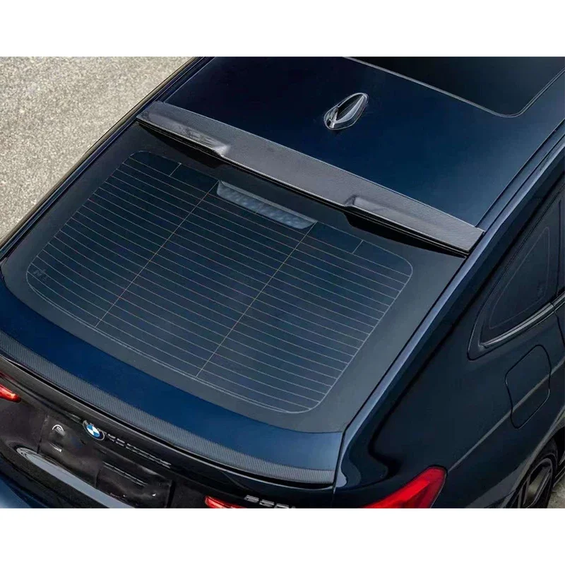 Для BMW 6 серии GT 6GT G32 630 640i углеродное волокно верхнее крыло спойлер на крышу задний