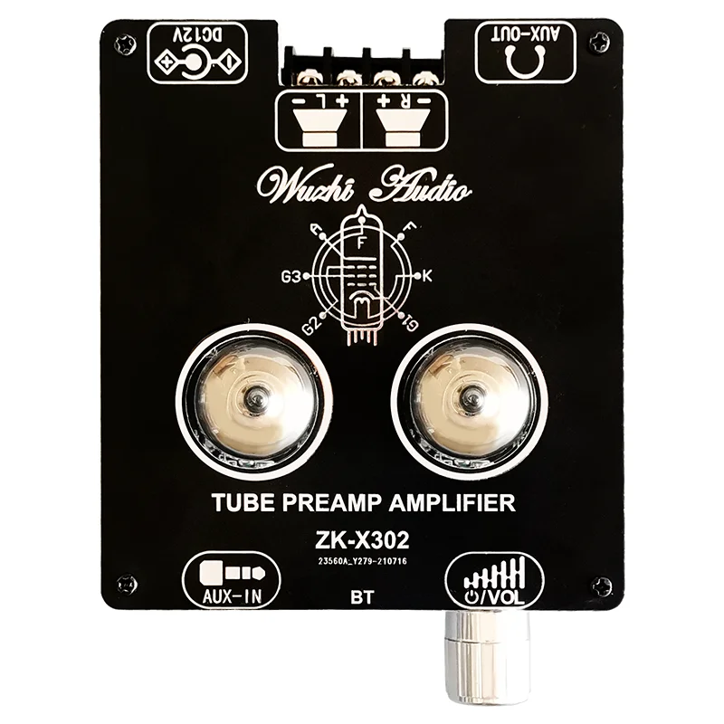 Hi-Fi 6J1 трубчатый усилитель стерео BT 5 0 Модуль предусилителя Power AMP Audio AUX