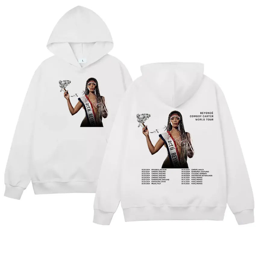 Бейонсе Ковбой Картер World Tour 2025 Новый альбом Толстовка Мужчины Женщины мода
